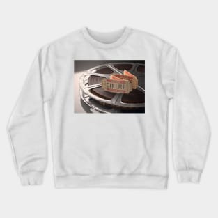 Cinema tickets and movie reel (F010/7798) Crewneck Sweatshirt